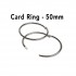 [40's/Drum] - 50mm Card Ring / Paper Book Rings / Binding Ring / Binder Ring / Key Ring