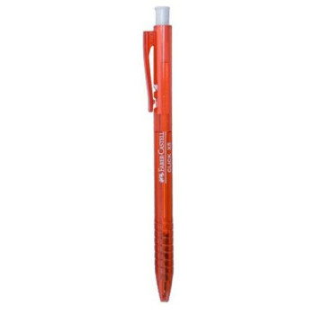 Faber-Castell  Click X 5 (0.5mm) Ball Pen Retractable (Pc) - Red