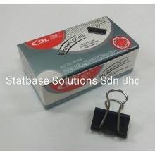 Binder Clip / Double Clip 15mm (1/2") - Ding Li Binder Clip - DL.8356 (12pcs/Box)