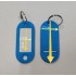 Color Key chain / Plastic Key Holder Tag Label Keys (tag key ring kunci plastik) - [50pcs/Drum] - DL054