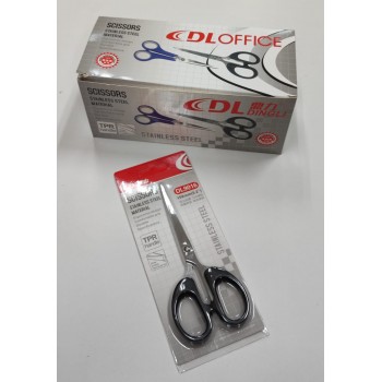 DingLi Stainless Steel Scissors - 6.2 Inch (158mm) _ DL9016 [Box@12Pcs)