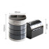  Desk Organizer Multi-Function Pen Tray / Holder - Black / Grey Colour (Deli no.9147)