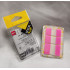 Deli A120 Index Tabs (38x18mm) and (38x25mm) - Pink