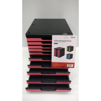 ​​Felton Document Drawer 10 tiers (FDD176) (Assorted Colour)