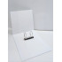 ELEPHANT- 80mm 2D PP Tearseal White Ring File (A4) / White File / Fail Putih / A4 File / Fail A4 / A4 Ring File