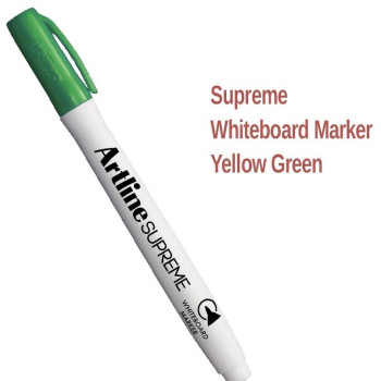 Artline Supreme Whiteboard Marker ( Yellow Green )