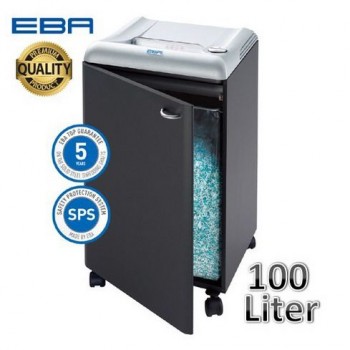 EBA 2127C Heavy Duty Paper Shredder (Cross Cut)  100 Liters / MESIN PERINCIH BESAR - Shred Up To 18 Sheets 