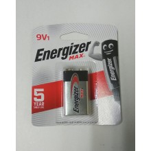 [100% Original - Malaysia Stock] ENERGIZER MAX ALKALINE BATTERY 9V - 1pc/Card