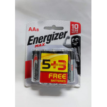 [100% Original Energizer Malaysia] -Energizer Battery AA Size - (5+3 Free)