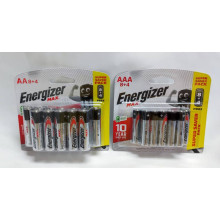 [100% Original - Malaysia Stock] ENERGIZER MAX ALKALINE BATTERY AA / AAA ( 8 + 4 Free ) - 12pcs/Card