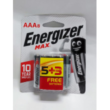 [100% Original Energizer Malaysia] -Energizer Battery AAA Size - (5+3 Free)