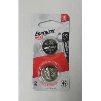 [100% Original - Malaysia Stock] ENERGIZER 3V LITHIUM BATTERY CR2032 - 2pcs/Card