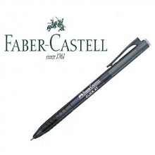 Faber-Castell Click X 7 (0.7 mm) Ball Pen Retractable - Black (Pc)