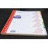 Finepap File Index Divider - 5 Tabs/Colours x 10 Sets ( FW 1007 )