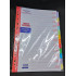 Finepap File Index Divider - 12 Tabs/Colours (4 Sets @Pack) - S1109