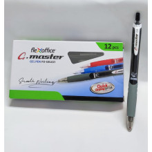 (12pcs / Box) FlexOffice - G-Master 0.5mm Retractable Gel Pen - Black ( FO-GEL021)