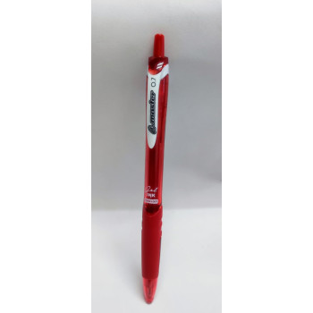 FlexOffice - G-Master 0.7mm Retractable Gel Pen - Red ( FO-GEL021)