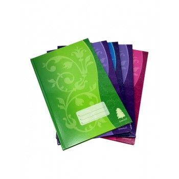 Greenhill F4 (300pgs) Hard Cover Foolscap Book  / Buku Log Panjang Kulit Tebal  (Single Line) - 300 Muka surat 