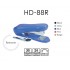 Max Stapler HD-88R With Staples Remover - Mix Colour