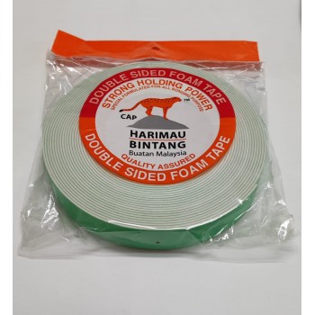 Double Sided (Foam ) Tape (White) - 24mm x 10y (White)