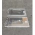 Clear Transparent Casing Acces Card / ID Card Holder Front With Thumb Slide & Clip Holder (Bottom) 