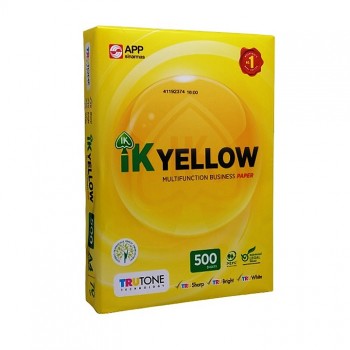 IK Yellow A4 Paper 70gsm (500's)