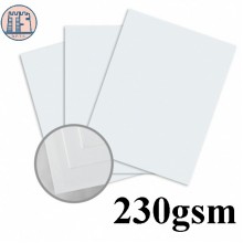 A4 Ivory Card 230g White Card/ Kertas Putih A4 230gsm - 100's / Pack