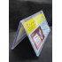 JiaHua Double Sided (A- Shape) Deluxe Card Stand / Name Holder Stand /Menu Stand  - JH-038 (15cm x 30cm)