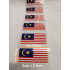 [10pcs / Set]  - (Iron on Sticker) LENCANA JALUR GEMILANG, BENDERA MALAYSIA BAJU SEKOLAH SAIZ 5cm x 2.5cm