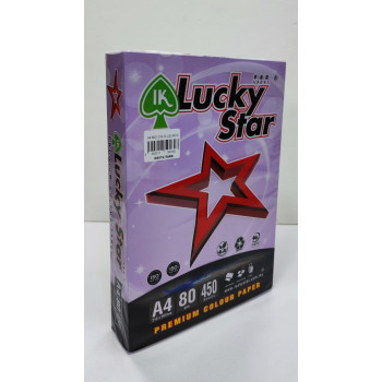 Lucky Star A4 80gsm SPECIAL Premiun Colour Paper - (450's/Ream) - TARO