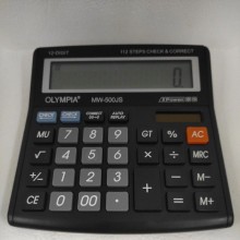 OLYMPIA Calculator MW-500JS - 12 Digit