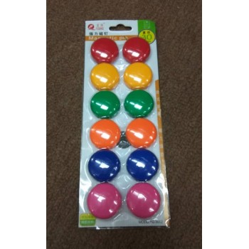 30mm Magnetic Button - 3012 ( 12 pieces / Card )