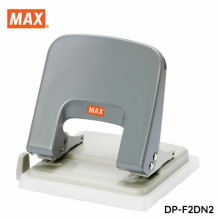 [100% - Original] - MAX D-Type Paper Punch (DP-F2DN2) - 2 Hole Paper Puncher Up To 27 Sheets - Gray