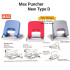 [100% - Original] - MAX D-Type Paper Punch (DP-F2DN / DP-F2DN2) - 2 Hole Paper Puncher Up To 27 Sheets - (Mix Colour)