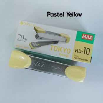 [ORIGINAL} - MAX STAPLER HD-10TD2 (PASTEL YELLOW)  