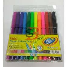 Niso Magic Colour Pen 12col - MCP12