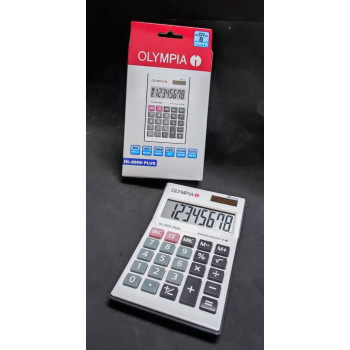  8 DIGIT ELECTRONIC DESKTOP CALCULATOR - OLYMPIA HL-88Hii PLUS