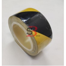 PVC Floor Marking Tape (Yellow/Black) 48mm x 30m