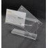 Acrylic Display  / Leaflet Holder(Magnetic) ( A6 -T-Shape-Horizontal) / Brochure Leaflet  Menu Stand Counter - 150mm(W) x 110mm(H) (PY-801)