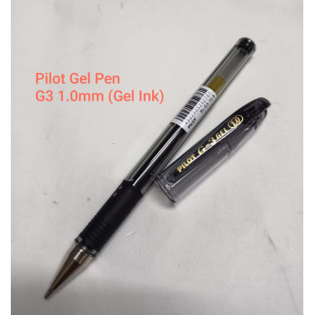 PILOT G3 1.0 BROAD SIGNATURE GEL PEN - BLACK