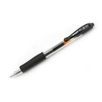 Pilot G2 Retractable Gel Pen 0.5mm - Black