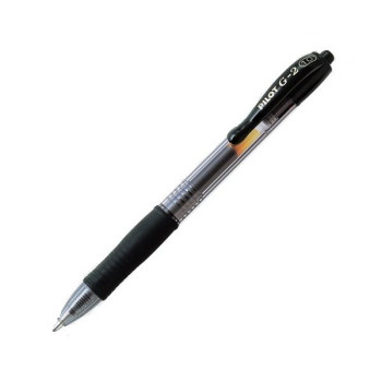 Pilot G2 Retractable Gel Pen 1.0mm - Black