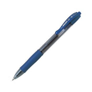 Pilot G2 Retractable Gel Pen 1.0mm - Blue