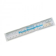 Plastic Straight Ruler 15cm (6”) / Pembaris Plastik Pendek 6 Inci