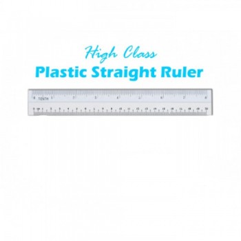 Plastic Straight Ruler 20cm (8”) / Pembaris Plastik 8 Inci