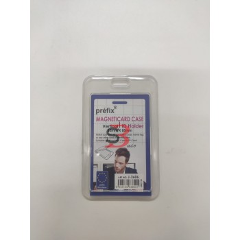 Prefix Magnetic Card Case ID Holder