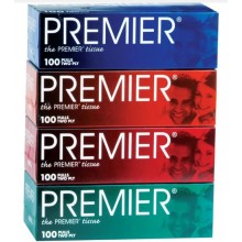 Premier Facial Tissue Box (2ply x 100's) - 4 Box's / Pack