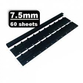 10 pcs - 7.5mm Press Binder / Binding Strip / Unique Lock Press Binder - Binding Up To 60 Sheets - ( 10pcs / Pkt)