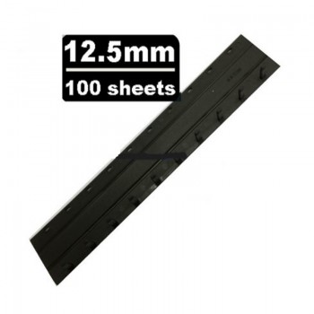 10pcs - 12.5mm Press Binder / Binding Strip / Unique Lock Press Binder-Binding Up To 100 Sheets -  ( 10pcs / Pkt)