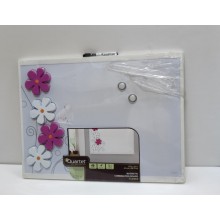 Quartet Flower Foam Magnetic Whiteboard - (43cm x 58cm) / (17 In x 23 In)